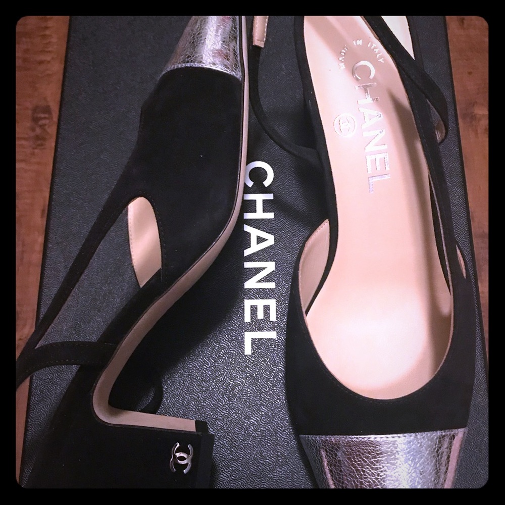 New Chanel slingback 100% authentic